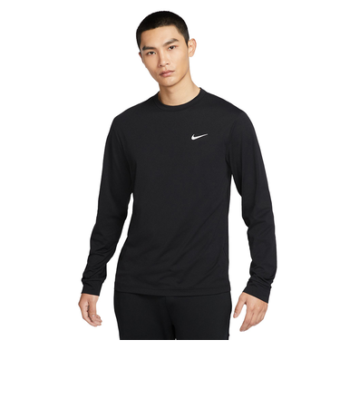 ナイキ（NIKE）ドライフィット UV ハイバース ロングスリーブ フィットネストップ FB8584-010
