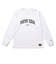 ニューエラ（NEW ERA）バスケットボールウェア 長袖 オーバーサイズド テック Tシャツ カレッジロゴ 14674776