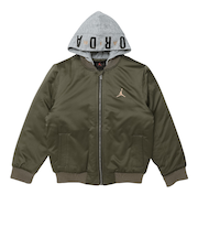 ジュニア ジョーダン アウター ビッグロゴ フーデッド ボンバー 95D647-E6F