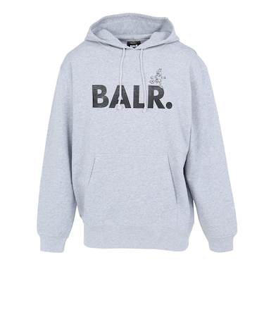 ボーラー（BALR.）BALR.×浦和レッズ フーディー JL-BR-RED-2502 GREY