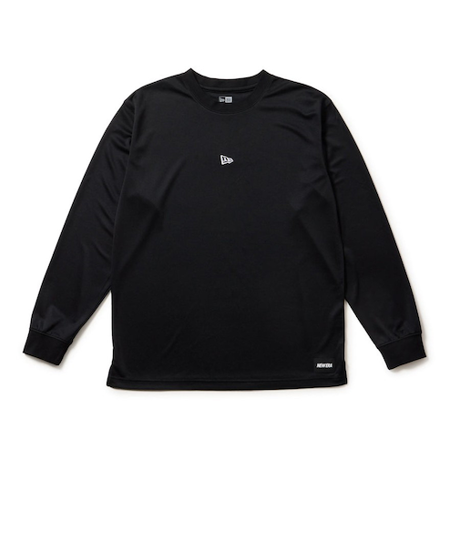 ニューエラ(NEW ERA)バスケットボールウェア 長袖 テック Tシャツ バーチカルロゴ 14674775