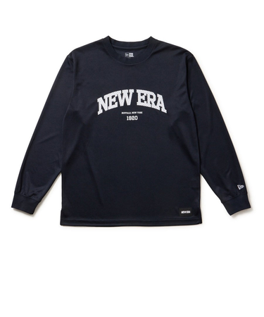 ニューエラ（NEW ERA）バスケットボールウェア 長袖 オーバーサイズド テック Tシャツ カレッジロゴ 14674777