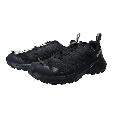 サロモン(SALOMON)トレッキングシューズ 登山靴 エックス アドベンチャー ゴアテックス ブラック L47321800 シューズ アウトドア