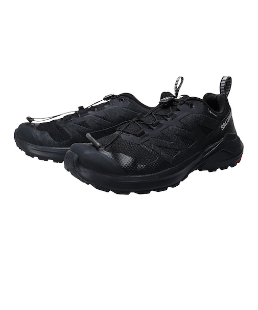 サロモン(SALOMON)トレッキングシューズ 登山靴 エックス アドベンチャー ゴアテックス ブラック L47321800 シューズ アウトドア