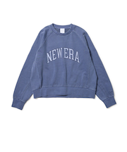 ニューエラ（NEW ERA）裏毛 オーバーサイズド スウェット クルーネック ガーメントダイ 14674711