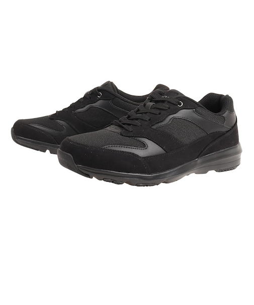 ムーンスター（MoonStar）ウォーキングシューズ SPLT AMM107 ブラック 12323456 スニーカー カジュアルシューズ