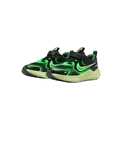 ナイキ(NIKE)リトルキッズスポーツシューズ スニーカー コスミック ランナー PSV ブラック グリーン HM4400-009