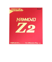 ニッタク（Nittaku）卓球ラバー ハモンド Z2 裏ソフト ブラック NR-8591 BLK ハモンドZ2