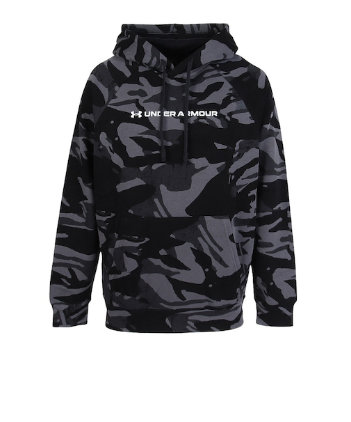 アンダーアーマー(UNDER ARMOUR)ライバルフリース オールオーバー プリント フーディ 6003957 001