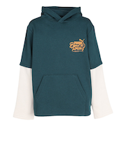 プーマ(PUMA)ジュニア MID90S レイヤード フーディ 691176 75 DGRN