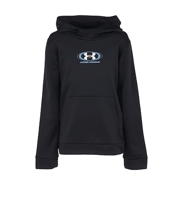 アンダーアーマー（UNDER ARMOUR）ボーイズ アーマーフリース スターライト ロゴ フーディ 6003811 001