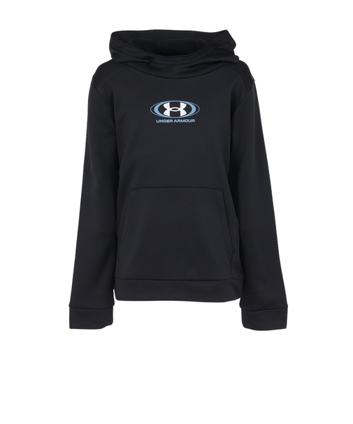 アンダーアーマー（UNDER ARMOUR）ボーイズ アーマーフリース スターライト ロゴ フーディ 6003811 001