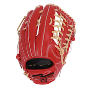 ミズノ(MIZUNO)軟式用グラブ 外野手用 野球グローブ 一般 ウィルドライブ レッド IBE限定スペック 1AJGR33507 7080