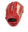 ミズノ（MIZUNO）軟式用グラブ 外野手用 野球グローブ 一般 ウィルドライブ レッド IBE限定スペック 1AJGR33507 7080