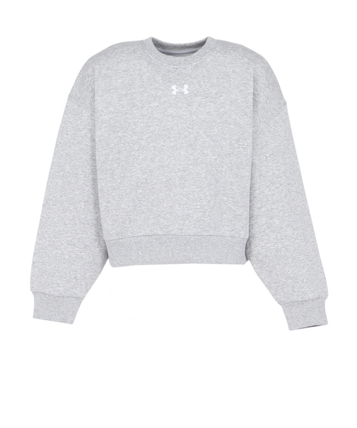 アンダーアーマー(UNDER ARMOUR)ガールズ ライバルフリース オーバーサイズ クルーネック 1389281 011