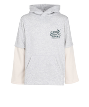 プーマ(PUMA)ジュニア MID90S レイヤード フーディ 691176 04 LGRY