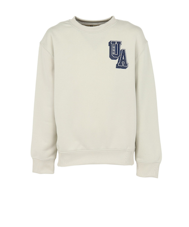 アンダーアーマー（UNDER ARMOUR）ボーイズ テック テリー オーバーサイズド カレッジ クレスト ロゴ クルーネック 6007825 289