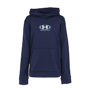 アンダーアーマー（UNDER ARMOUR）ボーイズ アーマーフリース スターライト ロゴ フーディ 6003811 410