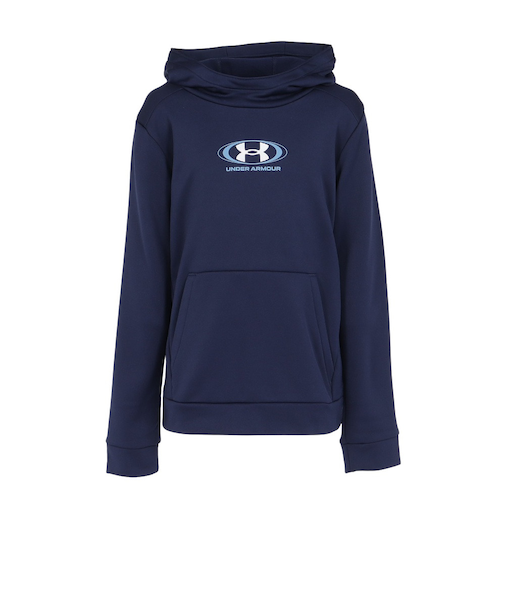 アンダーアーマー（UNDER ARMOUR）ボーイズ アーマーフリース スターライト ロゴ フーディ 6003811 410