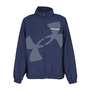 アンダーアーマー(UNDER ARMOUR)ボーイズ トリコット ラインド スーパービッグロゴ フルジップ ジャケット 6007820 403