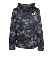 アンダーアーマー(UNDER ARMOUR)ボーイズ アーマーフリース プリント フーディ 1386746 002