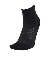 シースリーフィット(C3fit)5T A/S QUARTER ソックス 5本指 GC25780 BK