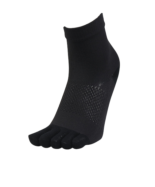 シースリーフィット（C3fit）5T A/S QUARTER ソックス 5本指 GC25780 BK