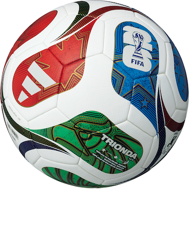 アディダス（adidas）サッカーボール 4号球 検定球 ワールドカップ2026 キッズ シロ ADF420