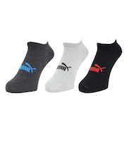 プーマ(PUMA)靴下 ロゴ スニーカーソックス 3足組 23.0cm 3563216-02 3色セット