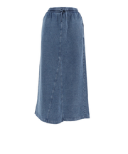 ラッセル（RUSSELL）C100 インディゴ染め スカート RBL25F0003 LBLU