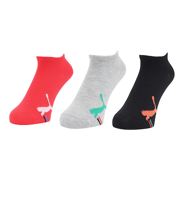 プーマ（PUMA）靴下 ジュニア キャットスニーカーソックス 3足組 21センチ 23センチ 4293400-01 運動 スポーツ 新調