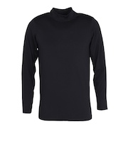 クー(Coo.)DS 長袖 ハイネック アンダ-シャツ 黒 ブラック S-3Lサイズ 891CO5GC0011 BLK 軽量 軽い 裏起毛 保温