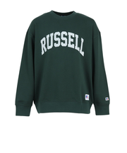 ラッセル（RUSSELL）C100 アーチロゴ クルーネック スウェットシャツ RBM25F0007 DGRN