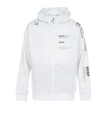 デサント（DESCENTE）総柄グラフィック ジャージフーディー ST5SJG10M WH00