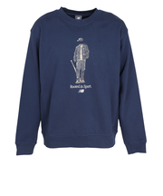 ニューバランス(new balance)QTMベースボールルーテッドイン スポーツ クルー スウェットシャツ MT53678NNY