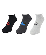 プーマ(PUMA)靴下 ロゴ スニーカーソックス 3足組 25.0cm 2823268-02 3色セット