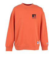 ラッセル（RUSSELL）C100 ワンポイント ロゴ クルーネック スウェットシャツ RBM25F0008 ORG