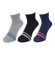 プーマ(PUMA)ライン クォーター丈 ソックス 3足組 3563218-01