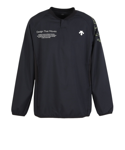 デサント（DESCENTE）バレーボールウェア 石川祐希選手着用 ウォーマージャケット DV5FWB02U BK00