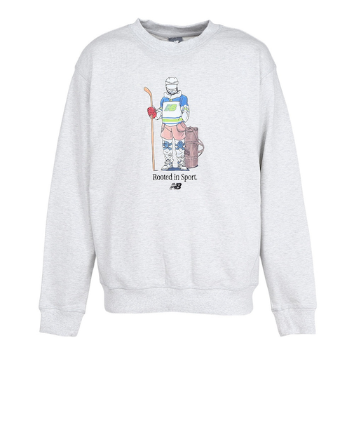 ニューバランス（new balance）QTMホッケールーテッドイン スポーツクルー スウェットシャツ MT53681AHH