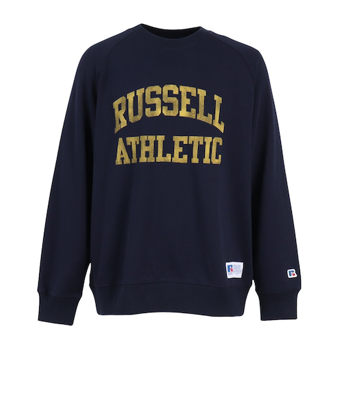 ラッセル(RUSSELL)C100 ラグラン ワイド スウェットシャツ RBM25F0011 NVY