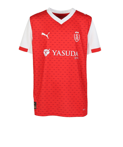 プーマ(PUMA)ジュニア STADE REIMS ホーム レプリカシャツ 78538601(Jr) プーマ（PUMA）ジュニア STADE REIMS ホーム レプリカシャツ 78538601