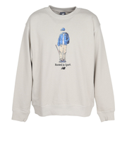 ニューバランス(new balance)QTMベースボールルーテッドインスポーツ クルー スウェットシャツ MT53678SHY