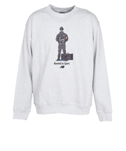 ニューバランス（new balance）QTMフットボールルーテッドインスポーツ クルー スウェットシャツ MT53680AHH