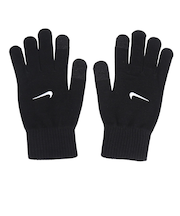 ナイキ（NIKE）手袋 ニット テック&グリップ グローブ 3.0 両手用 黒 S-Mサイズ CW1042-010 防寒 グリップ付き