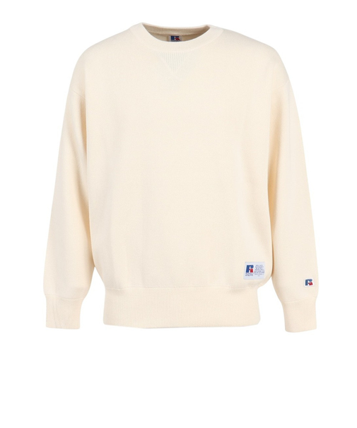 ラッセル（RUSSELL）スウェットライク クルーネックニット RBM25F0015 IVR