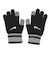 ナイキ（NIKE）手袋 ジュニア ニット テック&グリップ グローブ グラフィック 3.0 両手用 黒×グレー SMサイズ CW3031-088 子供用 グリ…