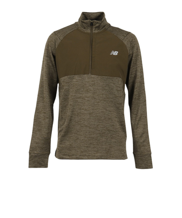 ニューバランス（new balance）Athletics Heat Grid ハーフジップトップ MT43204WOO