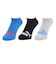 プーマ（PUMA）靴下 ロゴ スニーカーソックス 3足組 21.0～23.0cm 4293401-02 3色セット 子供用