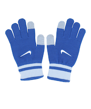 ナイキ（NIKE）手袋 ジュニア ニット テック&グリップ グローブ グラフィック 3.0 両手用 青 SMサイズ CW3031-466 子供用 防寒 グリッ…